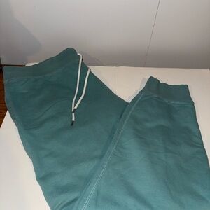 Lands' End Serious Sweats XL 40-42  Sweatpants in Light Teal